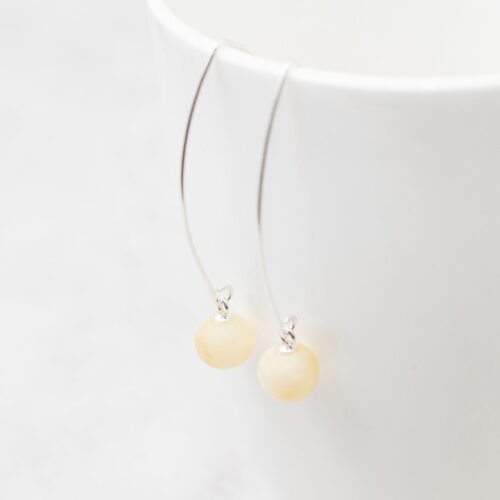 Long Amber Earrings Amber Silver Drop Earrings Baltic Amber Earrings Sterling Silver Drop Earrings Sterling Silver Earrings Summer Gift
