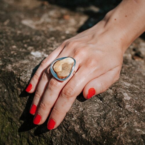 Natural Baltic Amber Ring Genuine Amber Engagement Ring Amber Ring For Her Ambr Sterling Silver Ring Amber Statement Ring Amber Jewellery