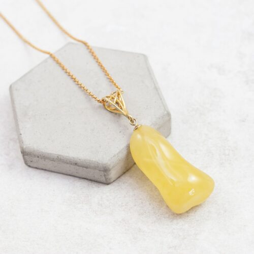 Raw Baltic Amber Pendant Necklace Yellow Amber Necklaces Egg Yolk Amber Necklace Amber Butterscotch Pendant Natural Baltic Amber Jewellery